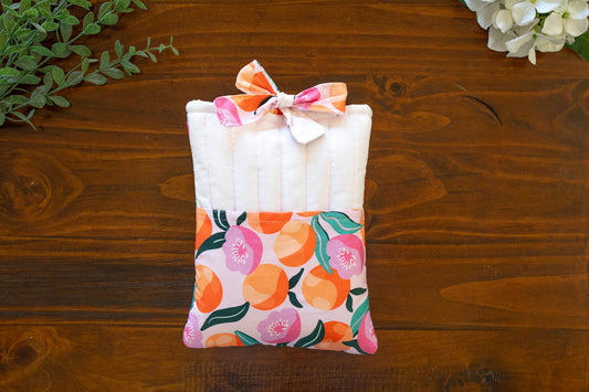 Peaches Book Sleeve