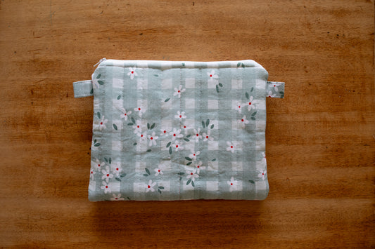 Sage Blossom Pouch